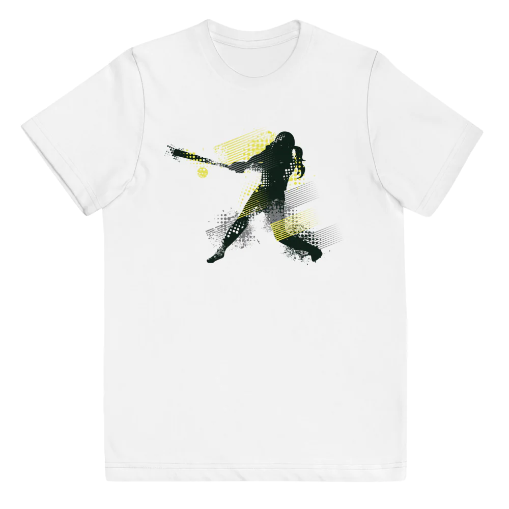 Grunge Softball t-shirt for girls and moms